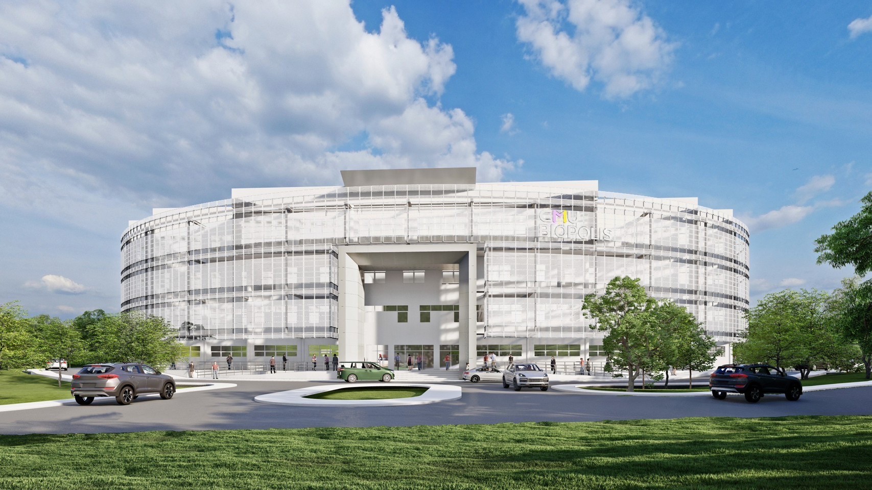 แผ่นเจาะรู,หน้ากากอาคาร,ตะแกรงเหล็ก