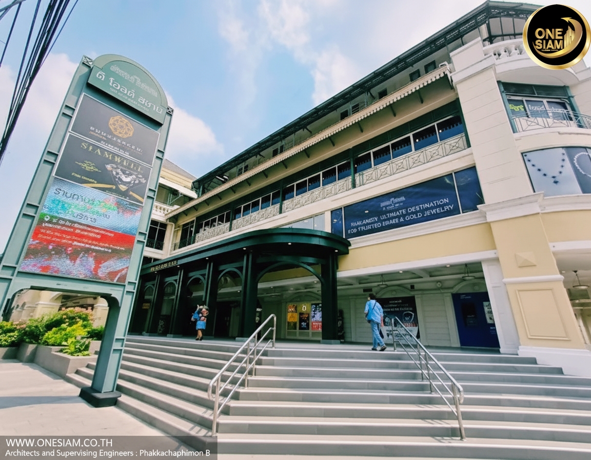 ฟาซาดห้าง “ดิโอสยาม พาหุรัส กรุงเทพฯ”